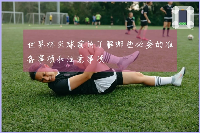 世界杯买球前该了解哪些必要的准备事项和注意事项