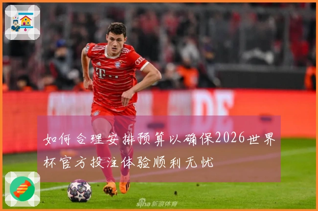 如何合理安排预算以确保2026世界杯官方投注体验顺利无忧